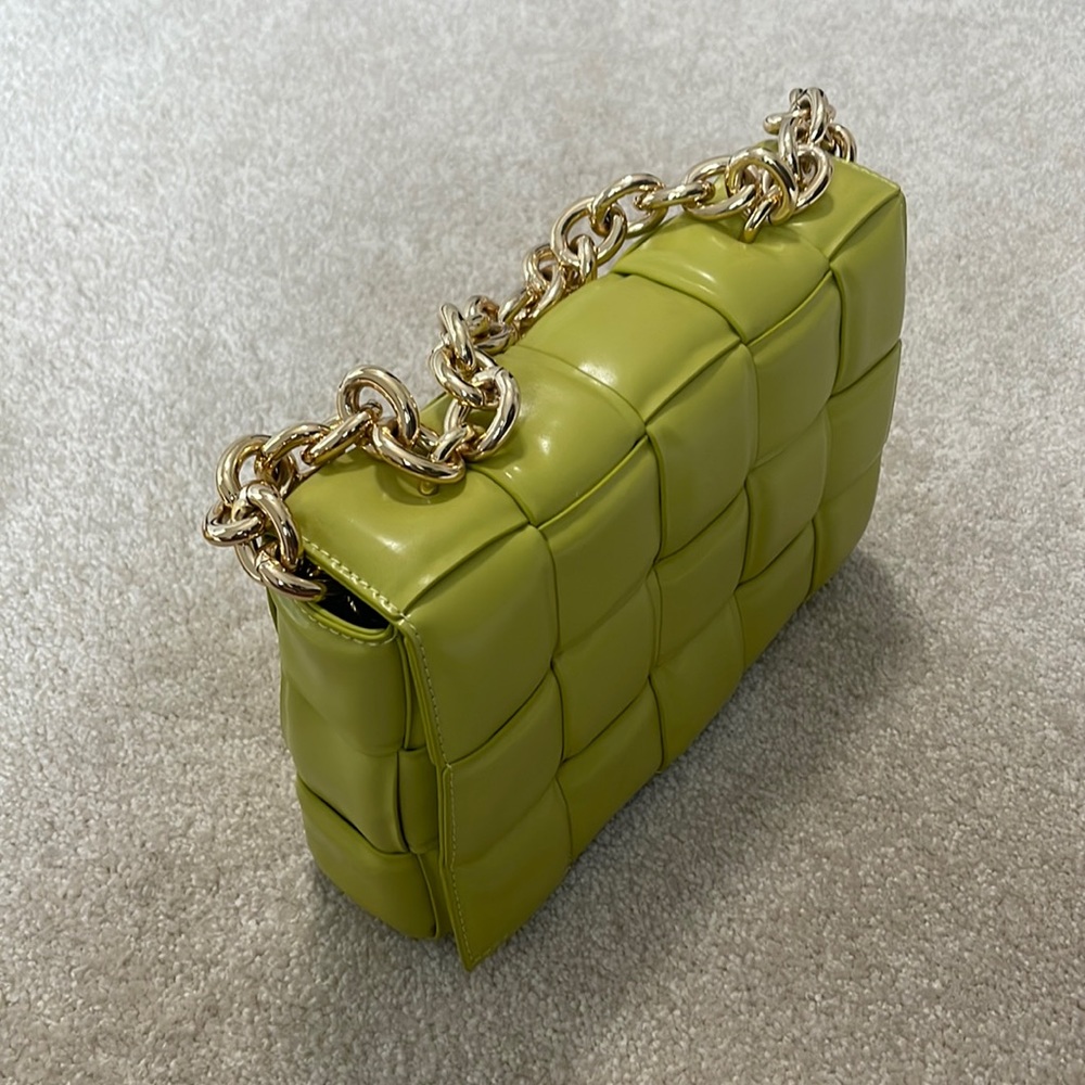 Green handbag